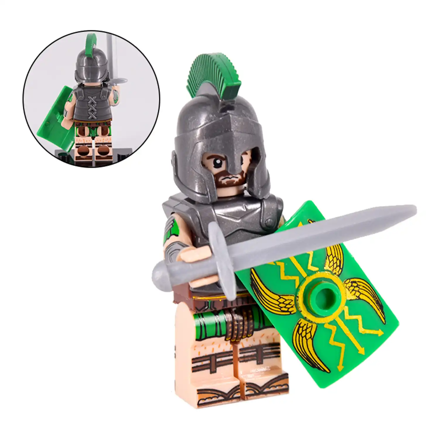 Minifigure Roman legionary warrior LEGO Alternative