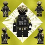 Russian Alpha Group Alpha Spetsnaz Directorate A of the FSB Spacecial Purpose Center)operatives - Custom Printed Brick Block Figure