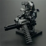 SWAT Special Weapons and Tactics officer - Custom Printed Brick Block Figure