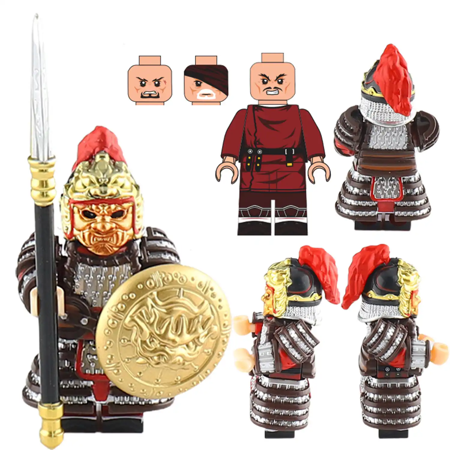 Minifigure Tang Dynastys Xuan Jia Army soldier LEGO Alternative Minifigure Tang Dynastys Xuan Jia Army soldier LEGO Alternative