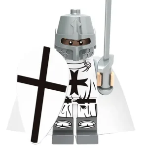 Minifigure Teutonic Crusader Knight Templar LEGO Alternative Minifigure Teutonic Crusader Knight Templar LEGO Alternative