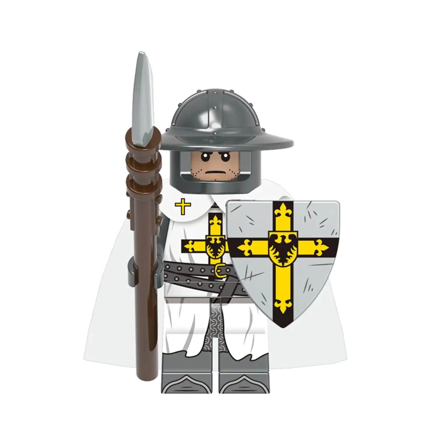 Minifigure Teutonic Knight LEGO Alternative 2 Minifigure Teutonic Knight LEGO Alternative