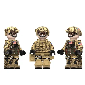 Minifigure - US Navy SEAL soldier (LEGO Alternative) Minifigure - US Navy SEAL soldier (LEGO Alternative)