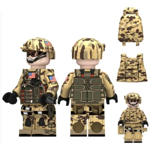 Minifigure - United States Navy SEAL (LEGO Alternative) Minifigure - United States Navy SEAL (LEGO Alternative)