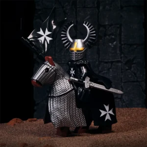 Minifigure a Knight Hospitaller on warhorse LEGO Alternative Minifigure a Knight Hospitaller on warhorse LEGO Alternative
