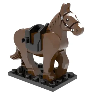 Minifigure brown horse LEGO Alternative Minifigure brown horse LEGO Alternative