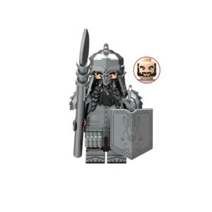 Minifigure dwarf warrior LEGO Alternative 2 Minifigure dwarf warrior LEGO Alternative
