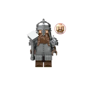 Minifigure dwarf warrior LEGO Alternative 6 Minifigure dwarf warrior LEGO Alternative