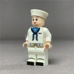 female sailor naval - Custom Printed Brick Block Figure