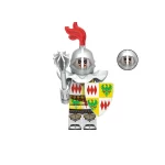medieval knight - Custom Printed Brick Block Figure