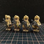 military fire team - Custom Printed Brick Block Figure