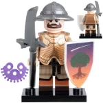 militia soldier or town guard - Custom Printed Brick Block Figure