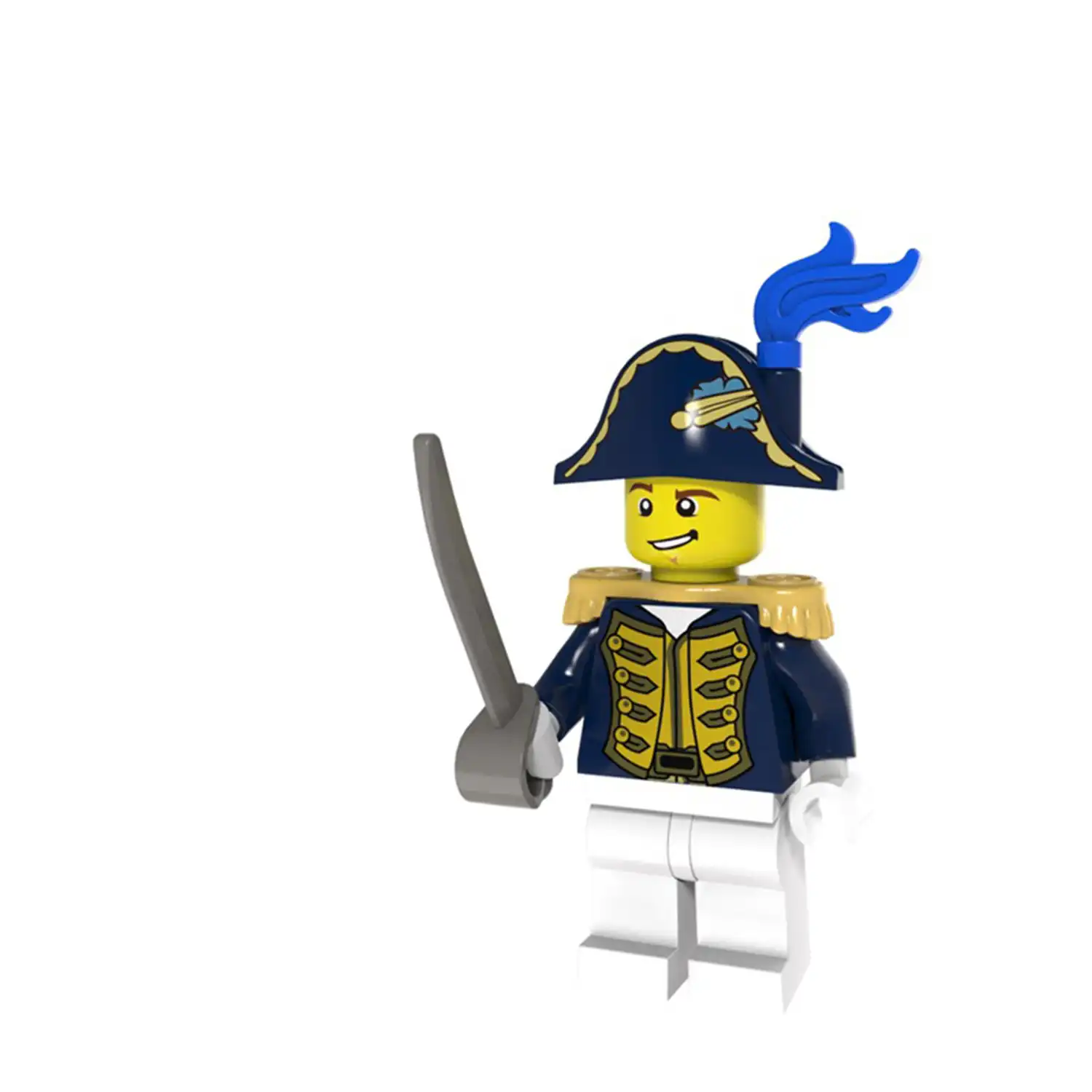 Minifigure - naval officer Imperial Soldier Napoleonic era - LEGO Alternative Minifigure - naval officer Imperial Soldier Napoleonic era - LEGO Alternative
