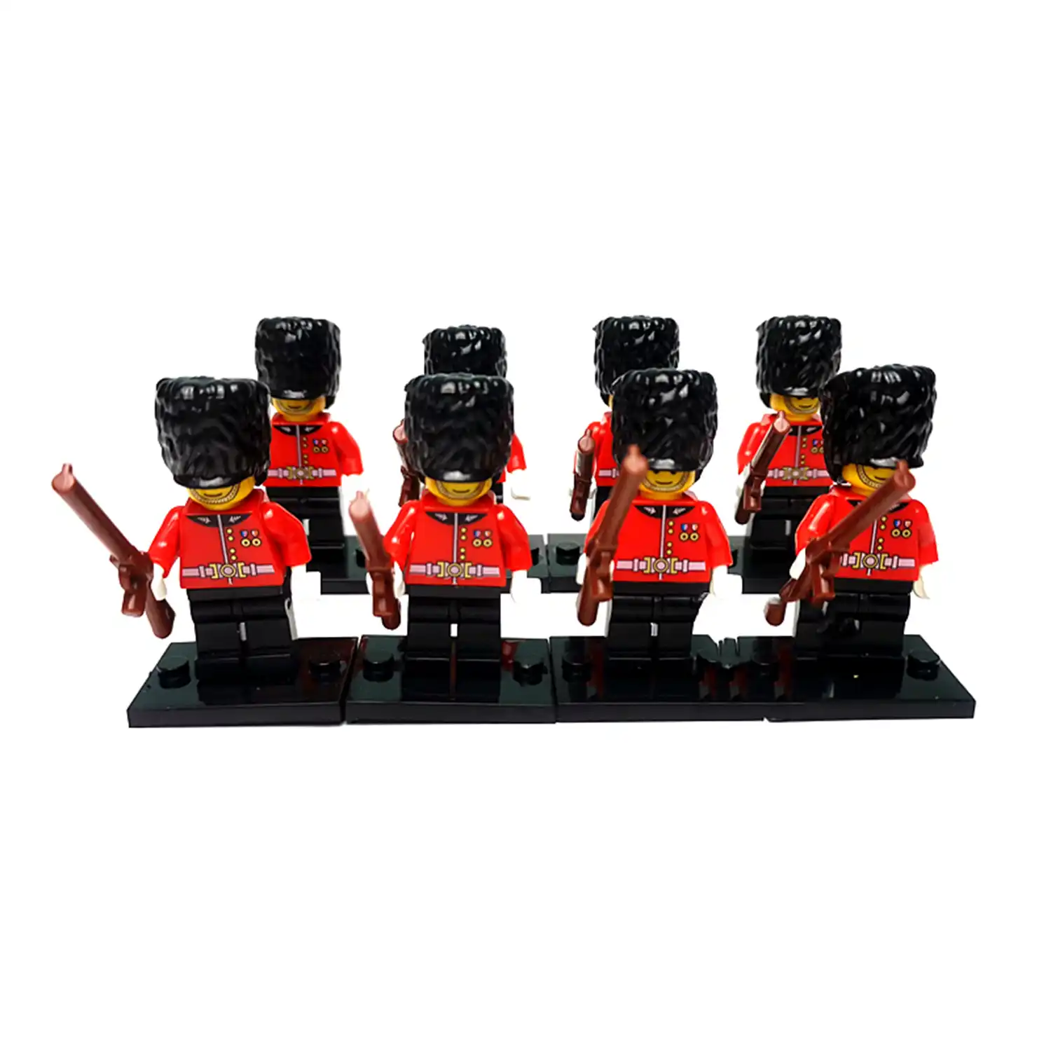 Minifigure ritish Royal Guards ceremonial soldiers LEGO Alternative Minifigure ritish Royal Guards ceremonial soldiers LEGO Alternative