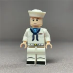 sailor naval - Custom Printed Brick Block Figure