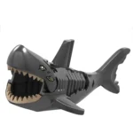 shark dark grey - Custom Printed Brick Block Figure