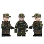 soldier of the People’s Armed Police PAP of China - Custom Printed Brick Block Figure