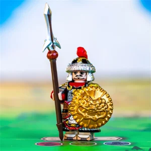 Minifigure spearman China Song Dynasty heavily armored LEGO Alternative Minifigure spearman China Song Dynasty heavily armored LEGO Alternative