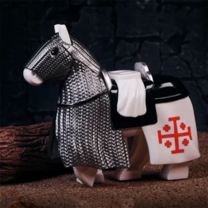 Minifigure warhorse for a Knight of the Holy Sepulchre and Crusader LEGO Alternative Minifigure warhorse for a Knight of the Holy Sepulchre and Crusader LEGO Alternative