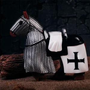 Minifigure warhorse for a Teutonic Knight and Crusader LEGO Alternative Minifigure warhorse for a Teutonic Knight and Crusader LEGO Alternative
