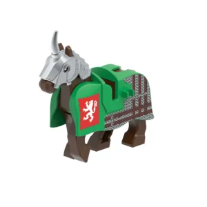 Minifigure warhorse for medieval knight LEGO Alternative Minifigure warhorse for medieval knight LEGO Alternative