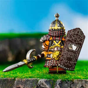 Minifigure warrior Iron Pagoda cavalryman China Jin Dynasty heavily armored LEGO Alternative Minifigure warrior Iron Pagoda cavalryman China Jin Dynasty heavily armored LEGO Alternative