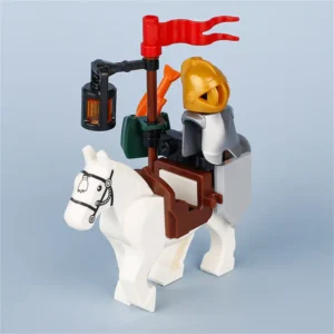 Minifigure white horse LEGO Alternative Minifigure white horse LEGO Alternative