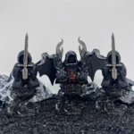 Abyss Abyssal Demon and two Ringwraiths - Custom Printed Brick Block Figure