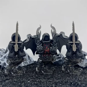 Minifigure – Abyss Abyssal Demon and two Ringwraiths (LEGO Alternative) Minifigure – Abyss Abyssal Demon and two Ringwraiths (LEGO Alternative)