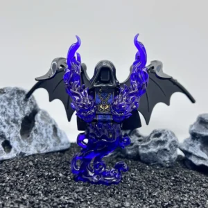Minifigure – Abyss Demon with purple flame (LEGO Alternative) Minifigure – Abyss Demon with purple flame (LEGO Alternative)