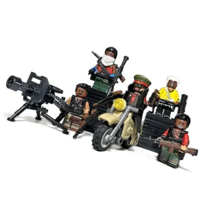 Minifigure – African rebel forces (LEGO Alternative) Minifigure – African rebel forces (LEGO Alternative)