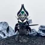 Blood Shadow War God Demon green - Custom Printed Brick Block Figure
