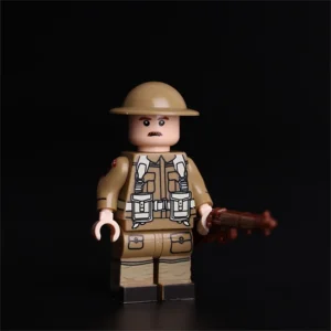 Minifigure – British Army Private from the 50th Division (LEGO Alternative) Minifigure – British Army Private from the 50th Division (LEGO Alternative)