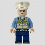 Chinese Traffic Police Officer - Custom Printed Brick Block Figure