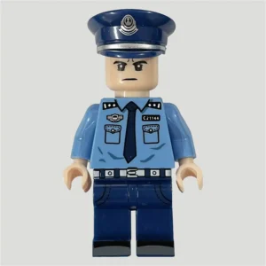 Minifigure – Chinese police officer (LEGO Alternative) Minifigure – Chinese police officer (LEGO Alternative)