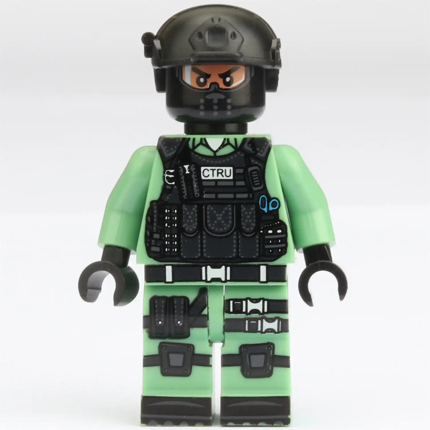 Minifigure – Counter Terrorism Response Unit CTRU of the Hong Kong Police Force (LEGO Alternative)
