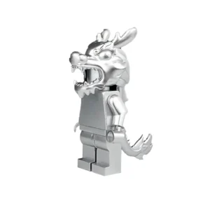 Minifigure – Dragon Dance Silver-plated (LEGO Alternative) Minifigure – Dragon Dance Silver-plated (LEGO Alternative)