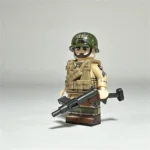 Edward Shames Easy Companys last surviving officer Band of Brothers - Custom Printed Brick Block Figure