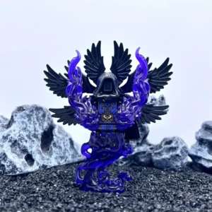 Minifigure – Eight Winged Abyss Mage with red purple magical gradient flame (LEGO Alternative) Minifigure – Eight Winged Abyss Mage with red purple magical gradient flame (LEGO Alternative)