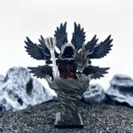 Eight Winged Abyss Messenger Demon - Custom Printed Brick Block Figure