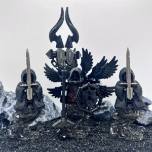 Minifigure – Eight Winged Abyss War God Demon and two Ringwraiths (LEGO Alternative) Minifigure – Eight Winged Abyss War God Demon and two Ringwraiths (LEGO Alternative)