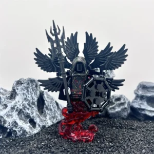 Minifigure – Eight-Winged Abyss War God Demon with Spear (LEGO Alternative) Minifigure – Eight-Winged Abyss War God Demon with Spear (LEGO Alternative)