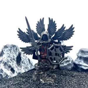 Minifigure – Eight Winged Abyss War God Demon with sword and black base (LEGO Alternative) Minifigure – Eight Winged Abyss War God Demon with sword and black base (LEGO Alternative)