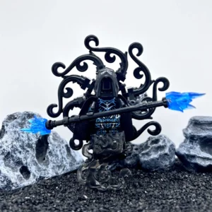 Minifigure – Flame Wizard Blue (LEGO Alternative) Minifigure – Flame Wizard Blue (LEGO Alternative)