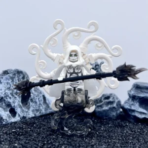 Minifigure – Flame Wizard white (LEGO Alternative) Minifigure – Flame Wizard white (LEGO Alternative)