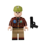 Flying Tigers pilot American Volunteer Group AVG - Custom Printed Brick Block Figure