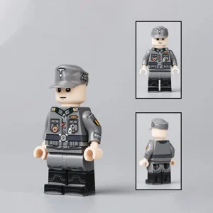 Minifigure – German General officer SS-Obersturmbannführer of the Waffen-SS during World War II (LEGO Compatible) Minifigure – German General officer SS-Obersturmbannführer of the Waffen-SS during World War II (LEGO Compatible)