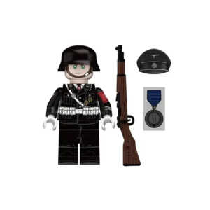 Minifigure – German SS Honor Guard Ehrenwache World War II (LEGO Alternative) Minifigure – German SS Honor Guard Ehrenwache World War II (LEGO Alternative)