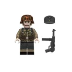 German Waffen-SS squad leader or stormtrooper from the late-war period of World War II - Custom Printed Brick Block Figure