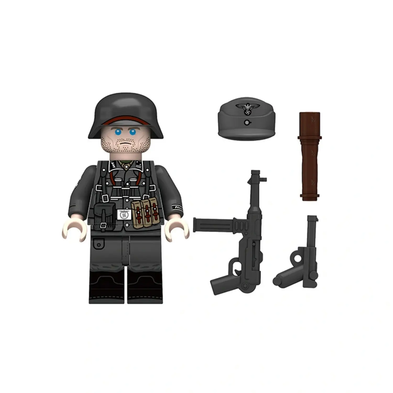 Minifigure – German forces 23rd SS Volunteer Panzergrenadier Division Nederland World War II (LEGO Compatible) Minifigure – German forces 23rd SS Volunteer Panzergrenadier Division Nederland World War II (LEGO Compatible)